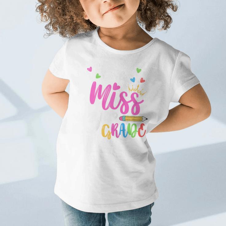 Little Misss Third Grade Back To School 3rd Grader Girl Graphic Toddler T-Shirt Little Misss Third Grade Back To School 3rd Grader Girl Graphic Toddler T-Shirt