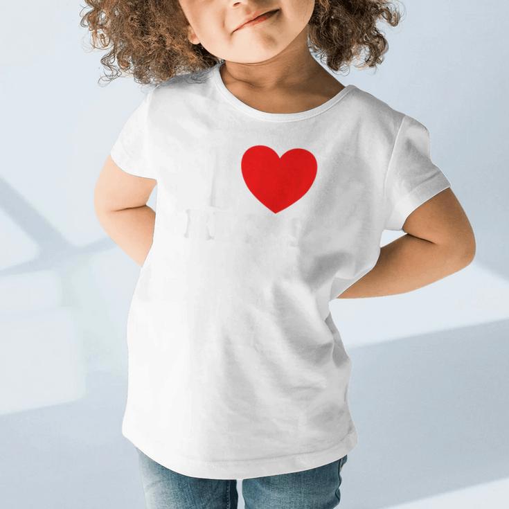 I Love Recess Red Heart Back To School Kids Recess Graphic Toddler T-Shirt