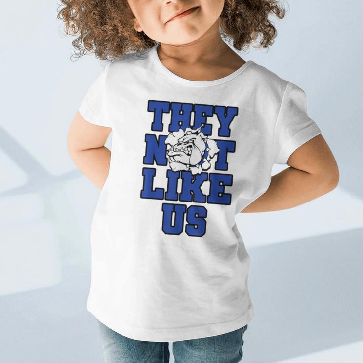 Not Like Bulldog Back To School Spirit B Graphic Toddler T-Shirt Not Like Bulldog Back To School Spirit B Graphic Toddler T-Shirt