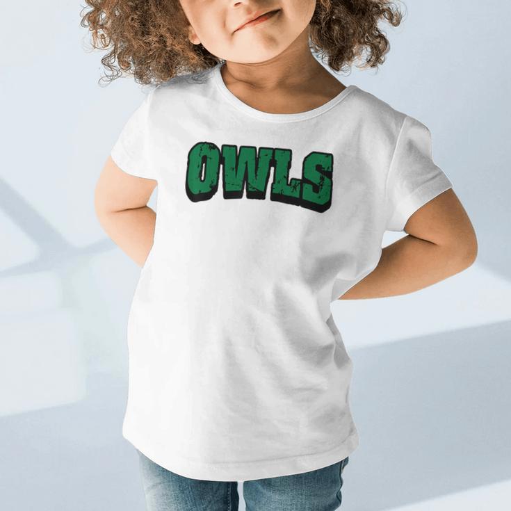 Owls Back To School Spirit G Graphic Toddler T-Shirt
