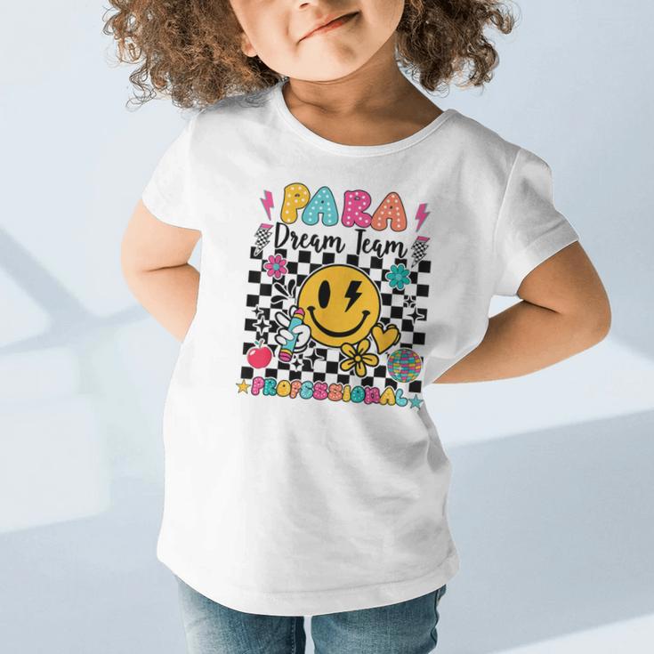 Para Dream Team Paraprofessional First Day Back To School Graphic Toddler T-Shirt Para Dream Team Paraprofessional First Day Back To School Graphic Toddler T-Shirt