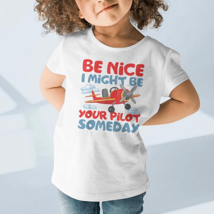I Might Be Your Pilot First Day Back To School 1st Grade Graphic Toddler T-Shirt