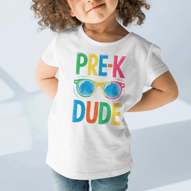 Pre-K Dude Shirt Back To School First Day Of Preschool Boy Graphic Toddler T-Shirt
