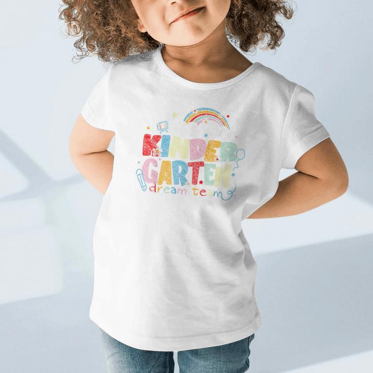 Rainbow Kindergarten Dream Painting Team Back To School Graphic Toddler T-Shirt Rainbow Kindergarten Dream Painting Team Back To School Graphic Toddler T-Shirt