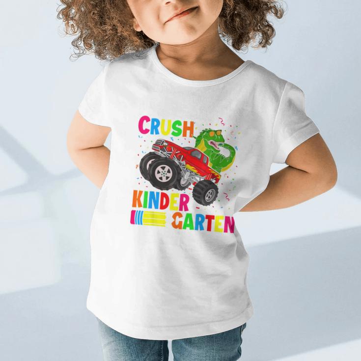 Ready To Crush Kindergarten T-Rex Back To School Boys Graphic Toddler T-Shirt Ready To Crush Kindergarten T-Rex Back To School Boys Graphic Toddler T-Shirt