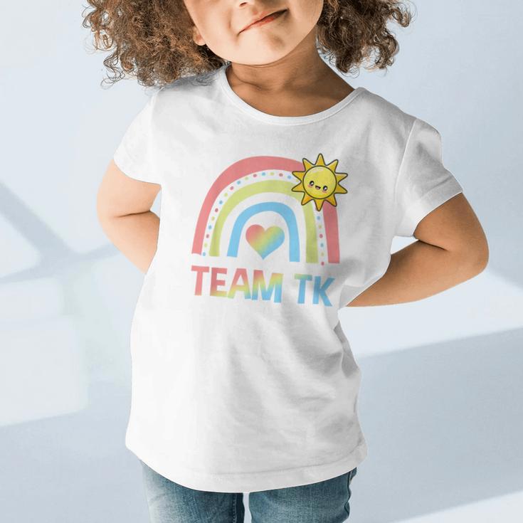 Retro Team TK Back To School Transitional Kindergarten Graphic Toddler T-Shirt Retro Team TK Back To School Transitional Kindergarten Graphic Toddler T-Shirt