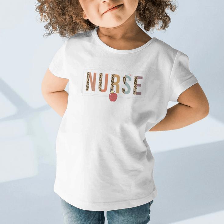 School Nurse Leopard Women School Nurses Back To School Graphic Toddler T-Shirt School Nurse Leopard Women School Nurses Back To School Graphic Toddler T-Shirt