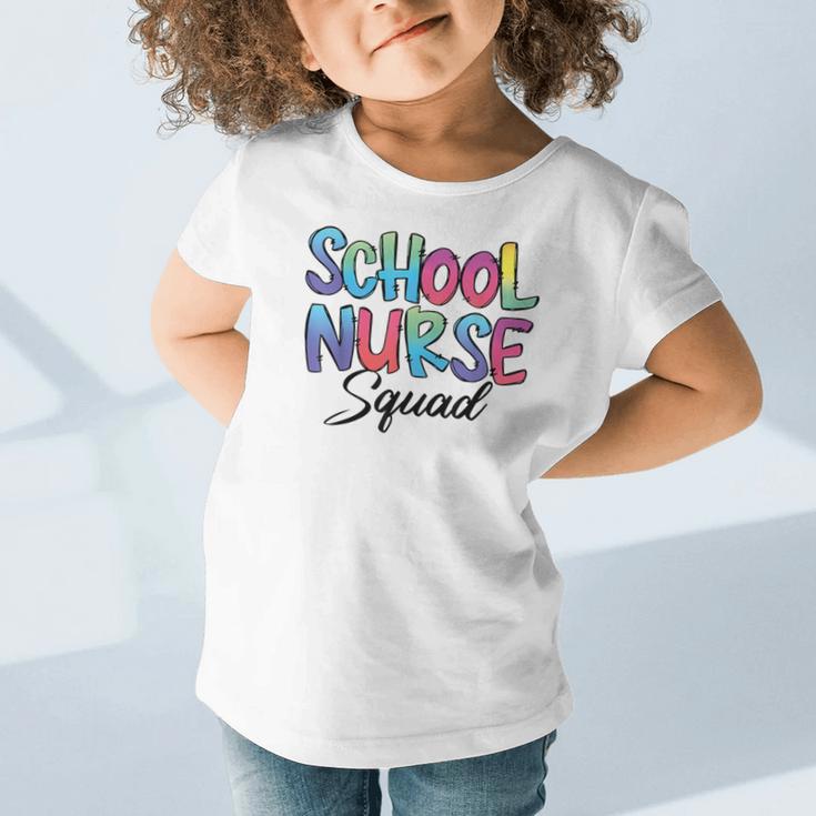 School Nurse Squad Tie Dye Back To School Appreciation Graphic Toddler T-Shirt School Nurse Squad Tie Dye Back To School Appreciation Graphic Toddler T-Shirt