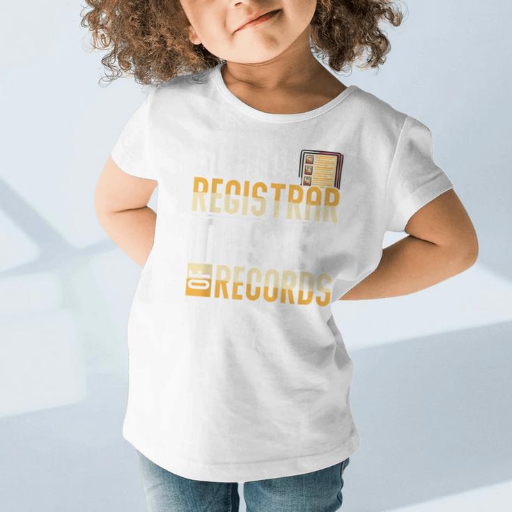 School Registrar Appreciation Back To School Registrar Graphic Toddler T-Shirt School Registrar Appreciation Back To School Registrar Graphic Toddler T-Shirt