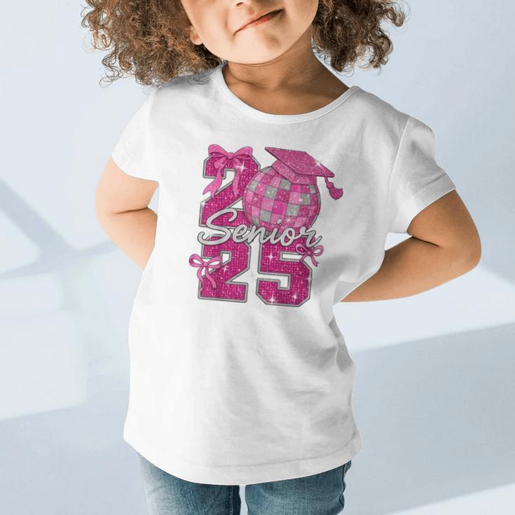 Senior 2025 Class Of 2025 Bows Back To School 2025 Graphic Toddler T-Shirt
