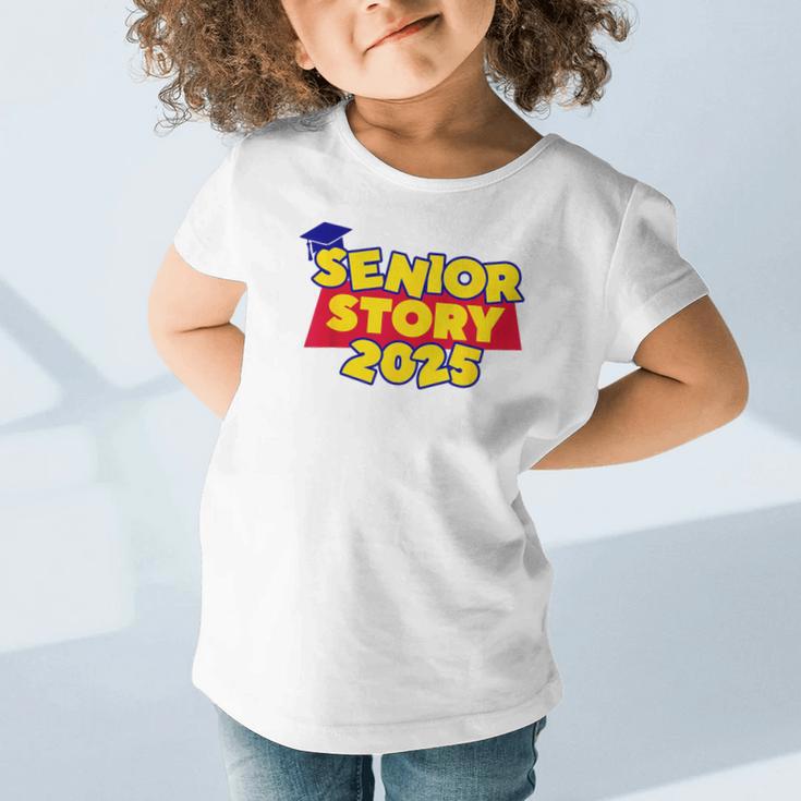 Senior 2025 Story Class Of 2025 Back To School 2025 Grad 25 Graphic Toddler T-Shirt Senior 2025 Story Class Of 2025 Back To School 2025 Grad 25 Graphic Toddler T-Shirt