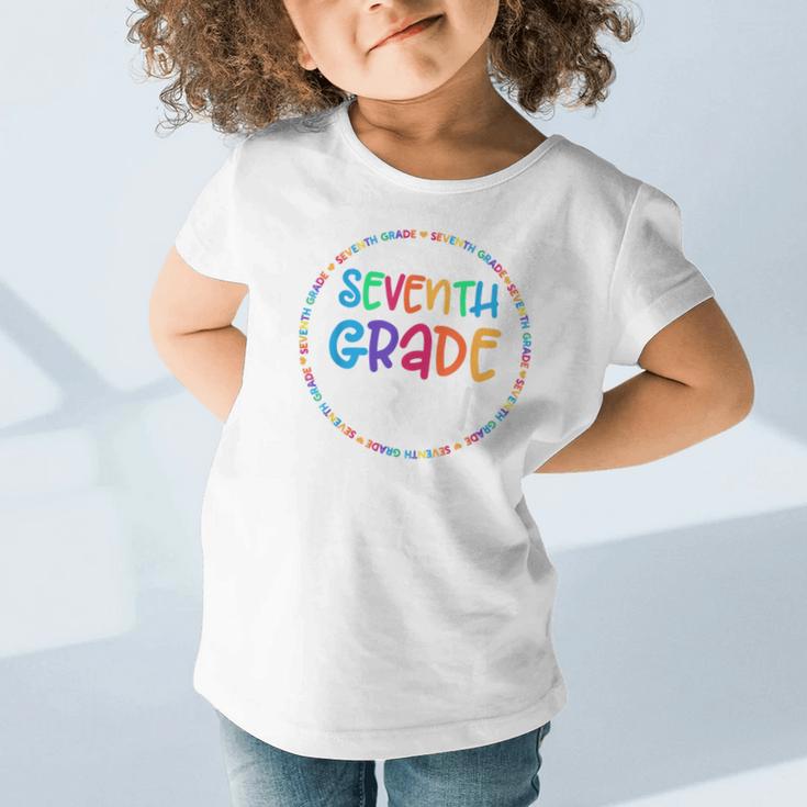 Seventh Grade Crew Back To School Matching Tee For 7th Grade Graphic Toddler T-Shirt