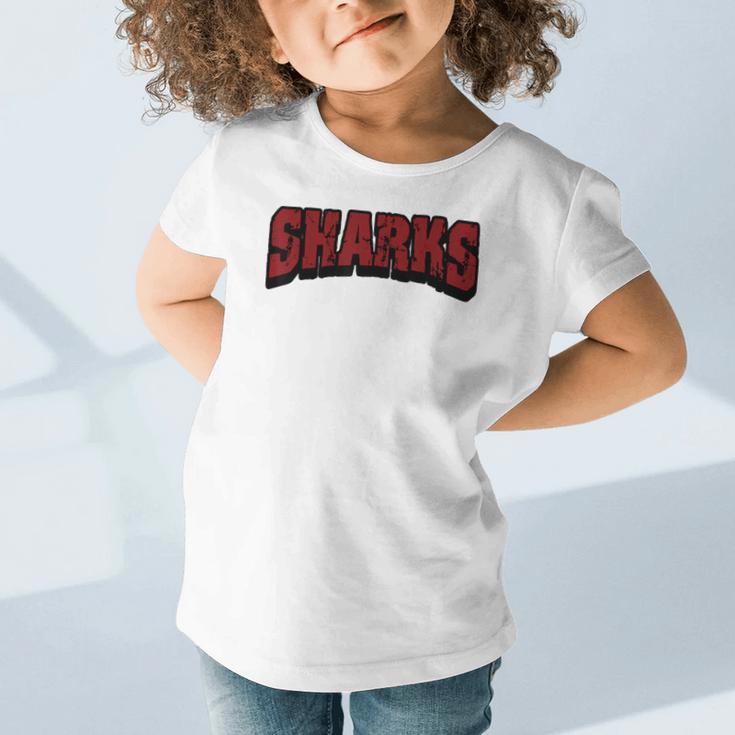 Sharks Back To School Spirit M Graphic Toddler T-Shirt Sharks Back To School Spirit M Graphic Toddler T-Shirt