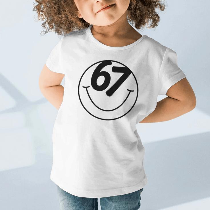 Six Seven Meme Viral Internet Sound 67 Back To School Graphic Toddler T-Shirt