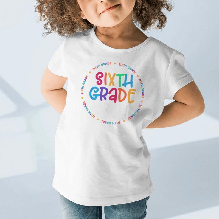 Sixth Grade Crew Back To School Matching Tee For 6th Grade Graphic Toddler T-Shirt Sixth Grade Crew Back To School Matching Tee For 6th Grade Graphic Toddler T-Shirt