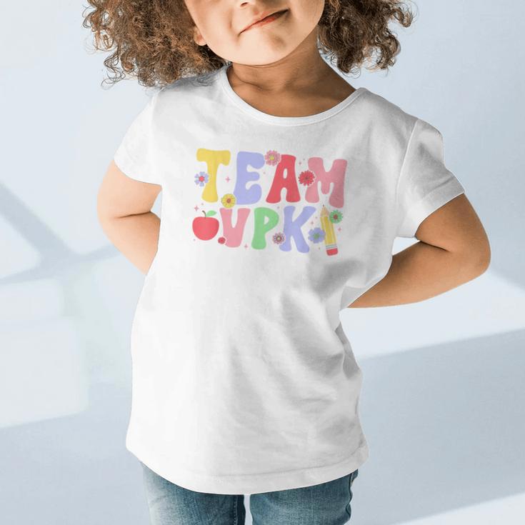 Team VPK First Day Of VPK Back To School VPK Graphic Toddler T-Shirt Team VPK First Day Of VPK Back To School VPK Graphic Toddler T-Shirt