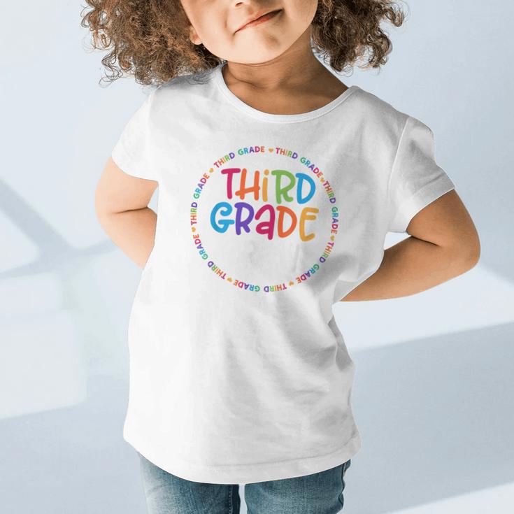 Third Grade Crew Back To School Matching Tee For 3rd Grade Graphic Toddler T-Shirt Third Grade Crew Back To School Matching Tee For 3rd Grade Graphic Toddler T-Shirt