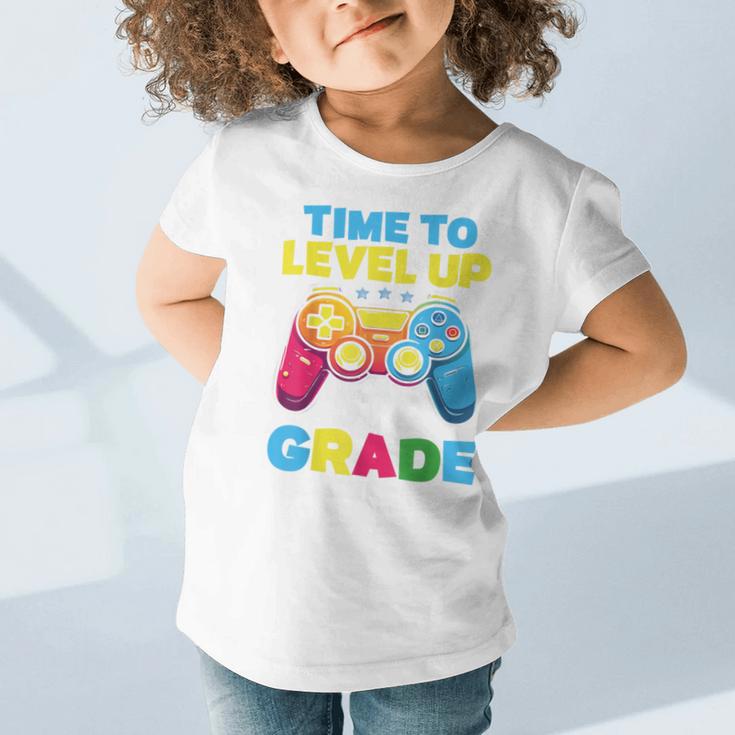 Time To Level Up 5th Grade Video Gamer Kids Back To School Graphic Toddler T-Shirt