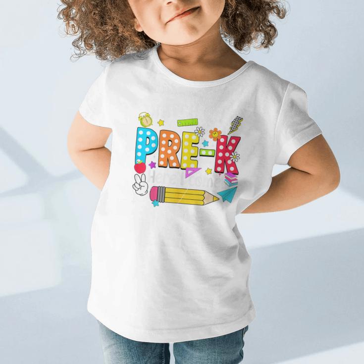 Watch Out Pre-K Here I Come Kinder Back To School Pre-K Kids Graphic Toddler T-Shirt Watch Out Pre-K Here I Come Kinder Back To School Pre-K Kids Graphic Toddler T-Shirt