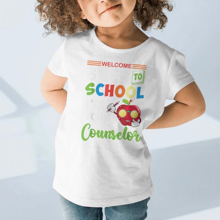 Welcome Back To School Students I'm Your Counselor Proud Graphic Toddler T-Shirt Welcome Back To School Students I'm Your Counselor Proud Graphic Toddler T-Shirt