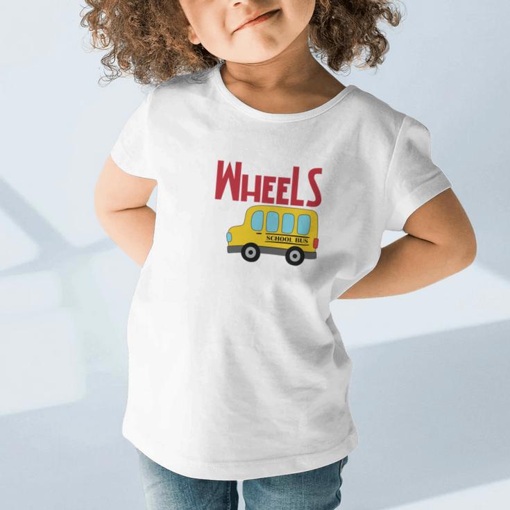 Wheels On The Bus Kids Back To School Graphic Toddler T-Shirt