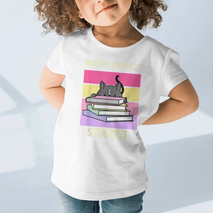 World's Okayest Student Fun Back To School & New Term Graphic Toddler T-Shirt World's Okayest Student Fun Back To School & New Term Graphic Toddler T-Shirt