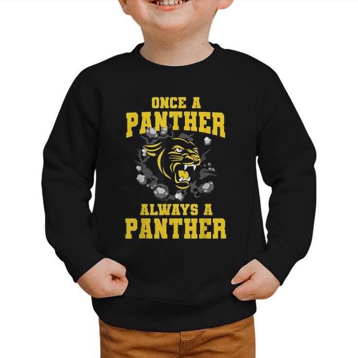 Always A Panther Back To School Spirit GY Graphic Toddler Sweatshirt