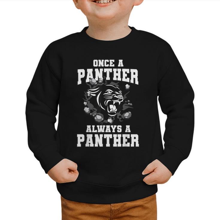 Always A Panther Back To School Spirit Graphic Toddler Sweatshirt