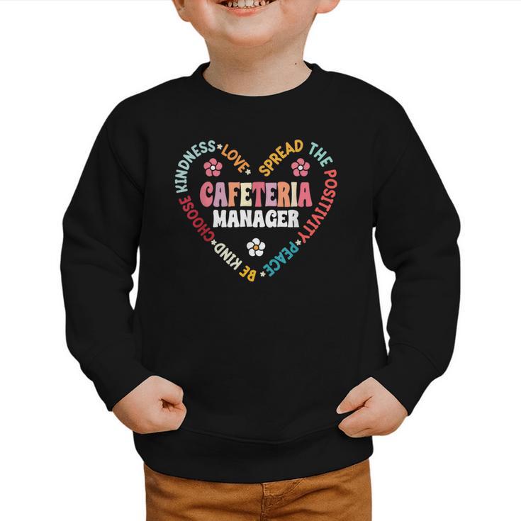 Back To School Cafeteria Manager Lunch Lady Squad Or Team Graphic Toddler Sweatshirt