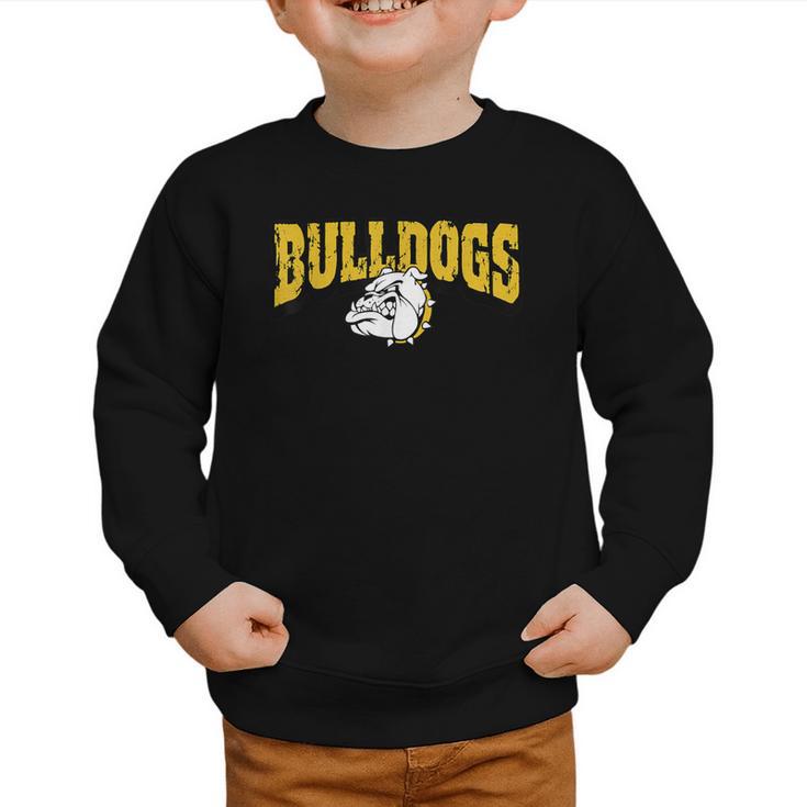 Bulldogs Back To School Spirit GY Graphic Toddler Sweatshirt