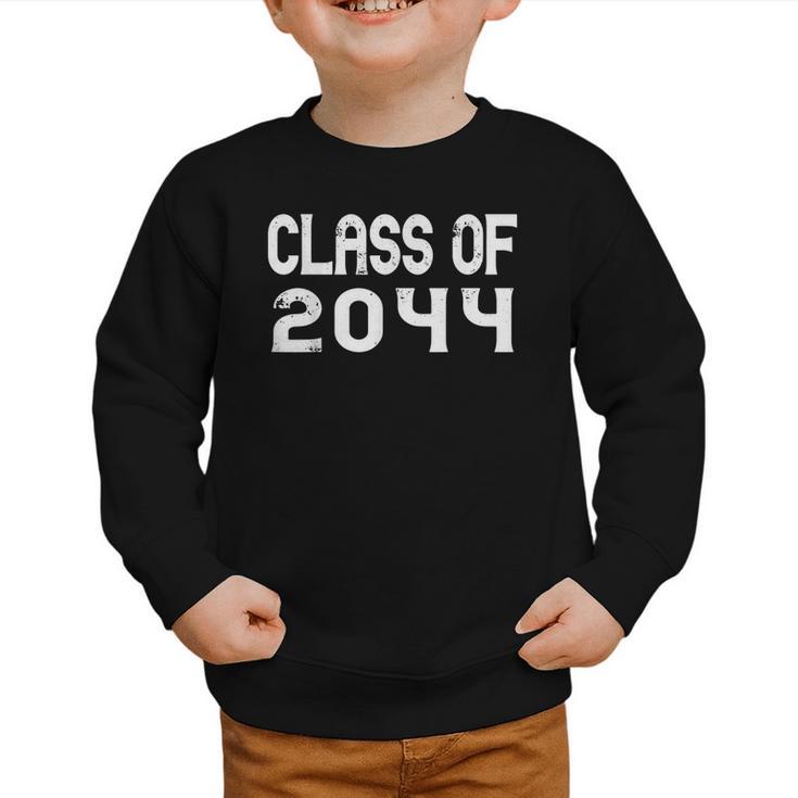 Class Of 2044 Grow With Me Graduation Back To School Graphic Toddler Sweatshirt