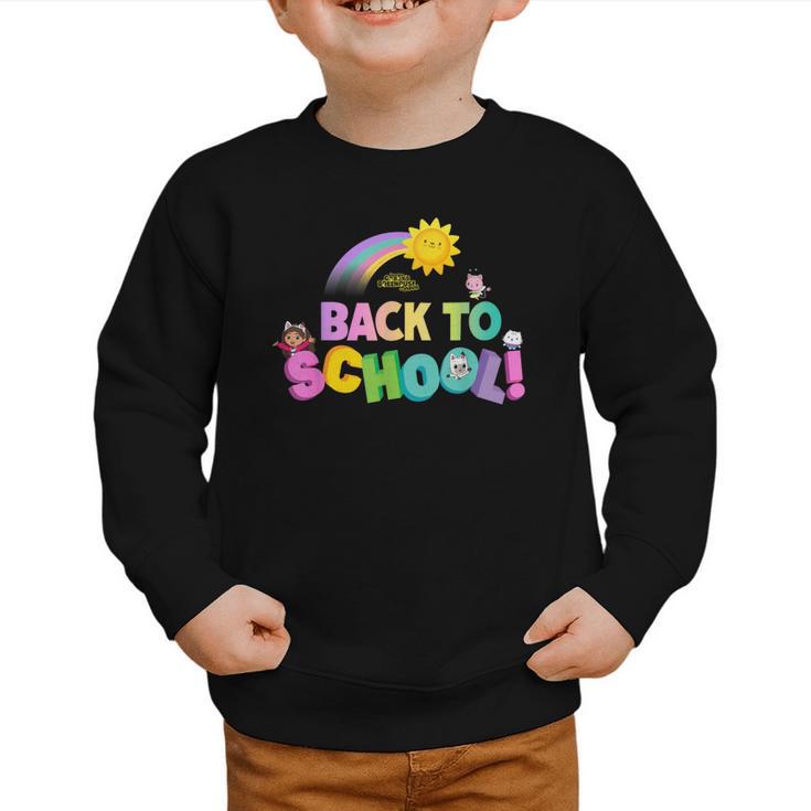 DreamWorks Gabby's Dollhouse Back To School Sunshine Graphic Toddler Sweatshirt