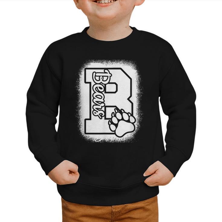 Go Cheer Bears High School Bears Back To School Spirit Graphic Toddler Sweatshirt