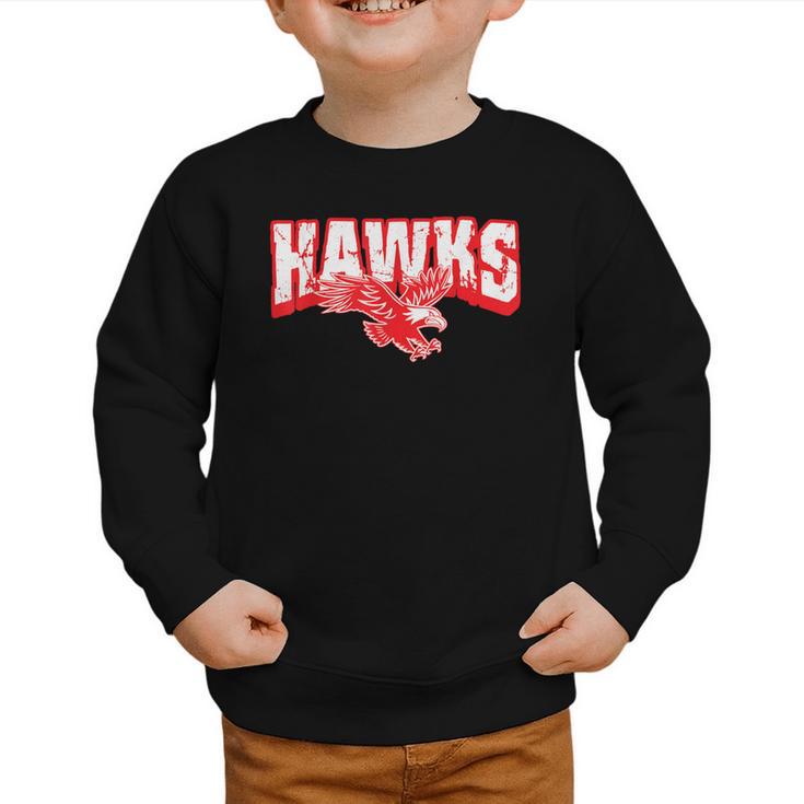 Hawks Back To School Spirit R Graphic Toddler Sweatshirt