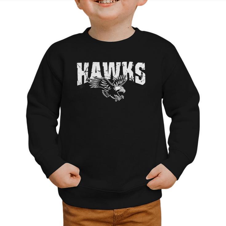 Hawks Back To School Spirit Graphic Toddler Sweatshirt