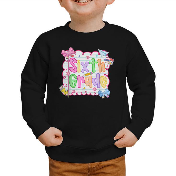 HUGvyn Back To School Graphic Toddler Sweatshirt HUGvyn Back To School Graphic Toddler Sweatshirt