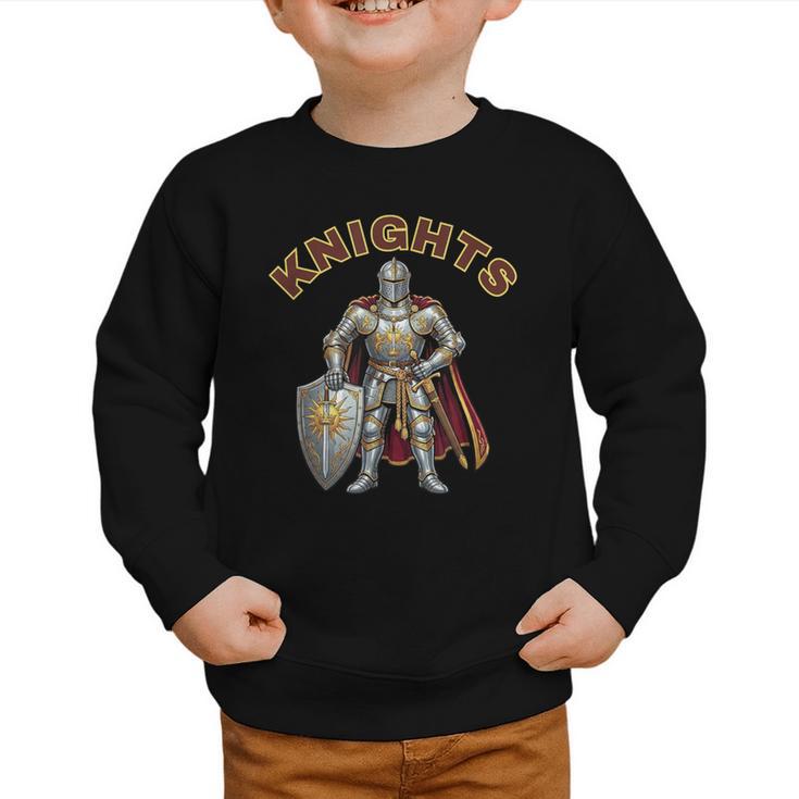 Knights Back To School Spirit Graphic Toddler Sweatshirt Knights Back To School Spirit Graphic Toddler Sweatshirt