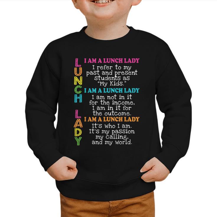Lunch Hero Squad Lunch Ladies Cafeteria Crew Back To School Graphic Toddler Sweatshirt