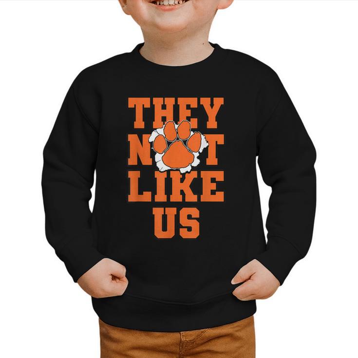 Not Like Tigers Back To School Spirit O Graphic Toddler Sweatshirt
