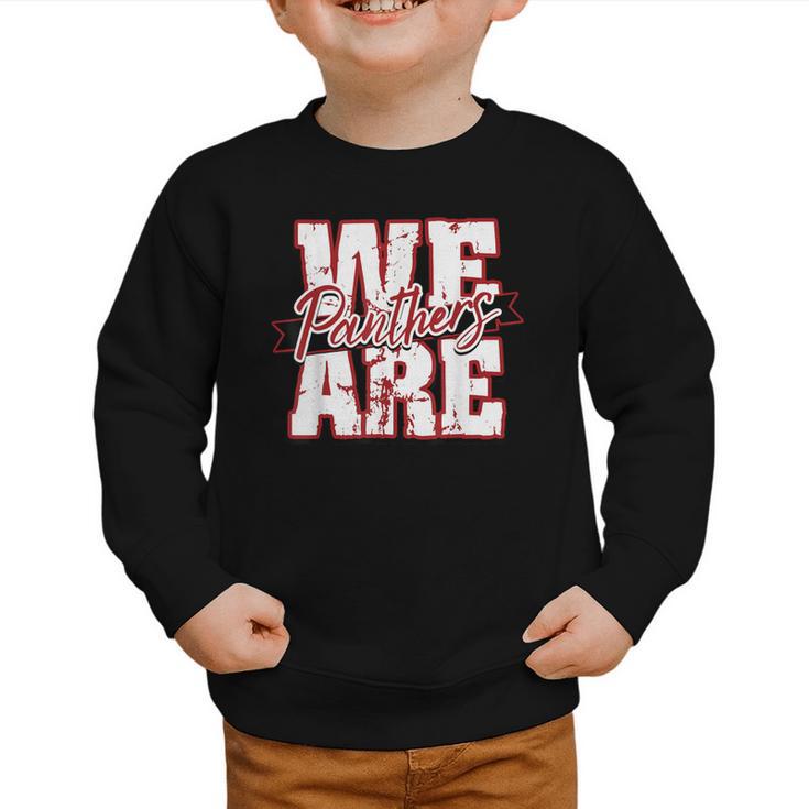 Panthers Back To School Spirit M Graphic Toddler Sweatshirt