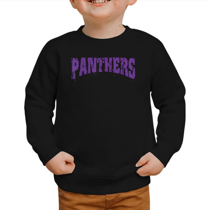 Panthers Back To School Spirit P Graphic Toddler Sweatshirt