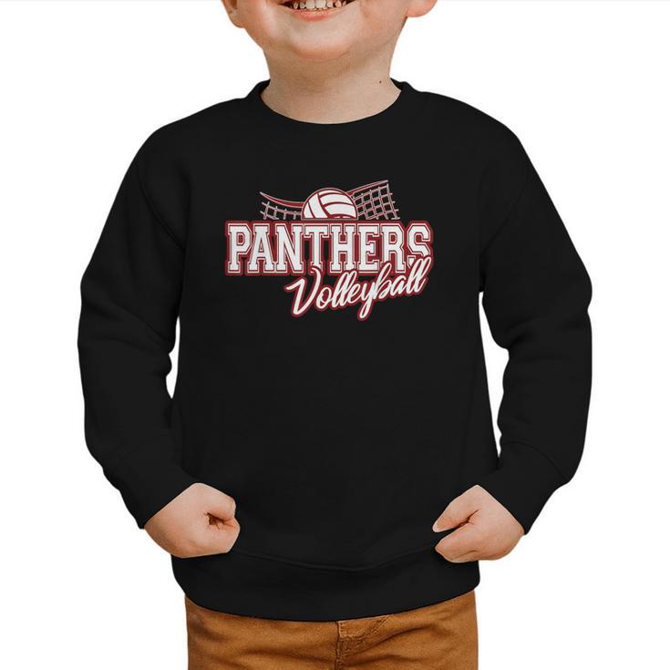Panthers Volleyball Back To School Spirit M Graphic Toddler Sweatshirt
