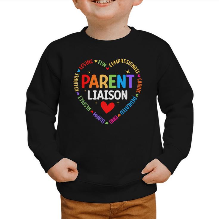 Parent Liaison Appreciation Week Back To School PTA Graphic Toddler Sweatshirt