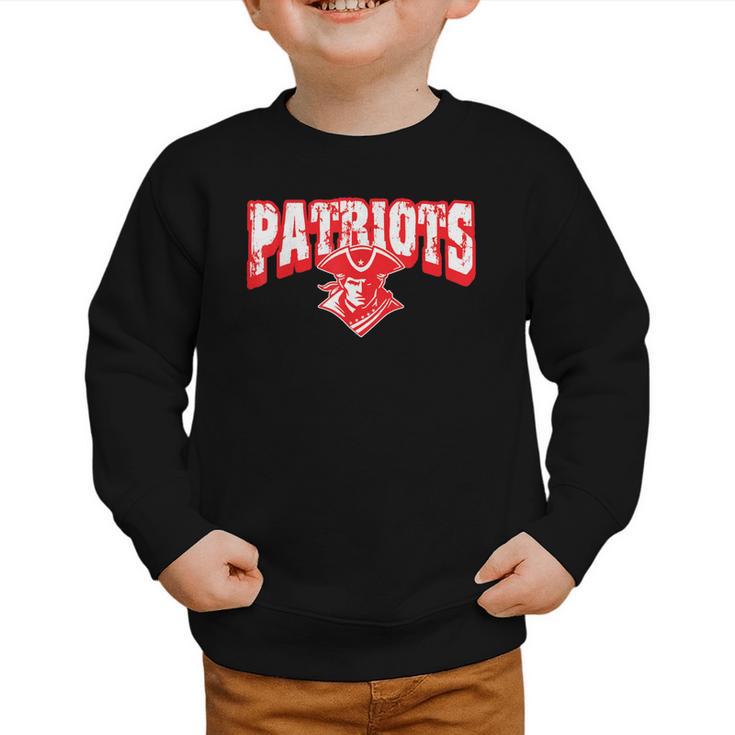 Patriots Back To School Spirit R Graphic Toddler Sweatshirt