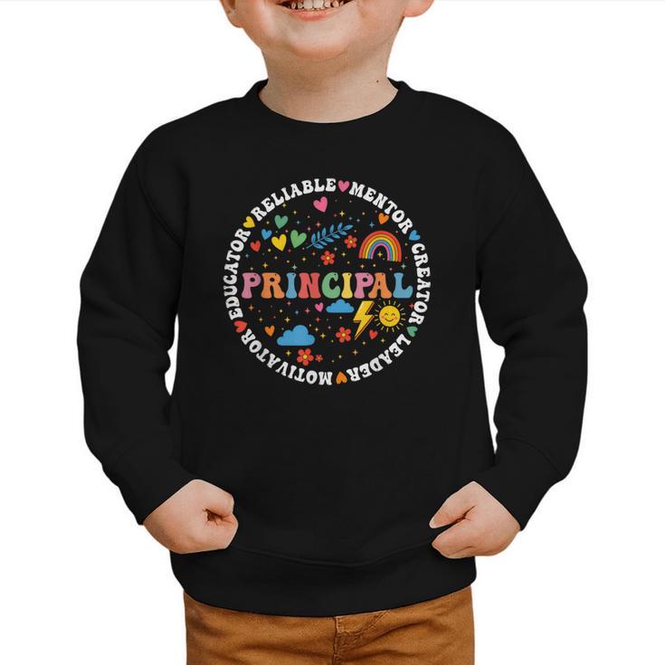 School Assistant Principal Back To School Men Women Graphic Toddler Sweatshirt