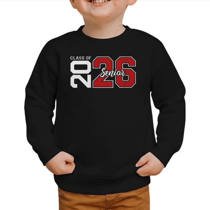 Senior 2026 Class Of 2026 Back To School Men Women Graphic Toddler Sweatshirt Senior 2026 Class Of 2026 Back To School Men Women Graphic Toddler Sweatshirt