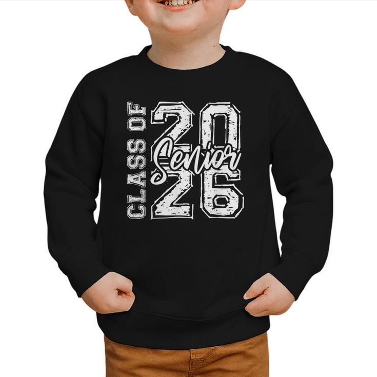 Senior 2026 Class Of 2026 Graduate Back To School Women Men Graphic Toddler Sweatshirt Senior 2026 Class Of 2026 Graduate Back To School Women Men Graphic Toddler Sweatshirt
