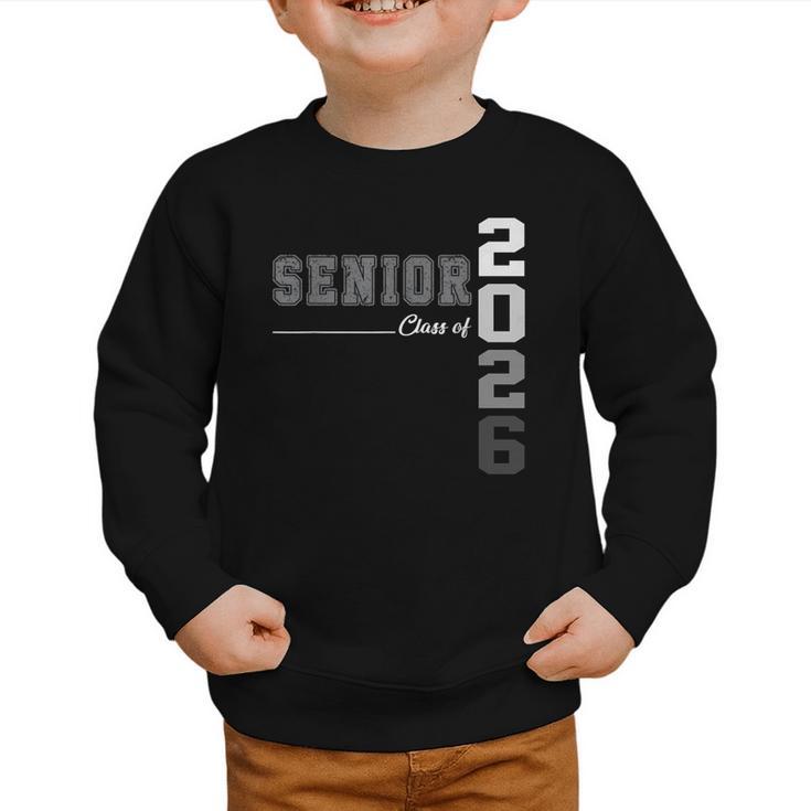 Senior Class Of 2026 Back To School Senior Graduation 2026 Graphic Toddler Sweatshirt