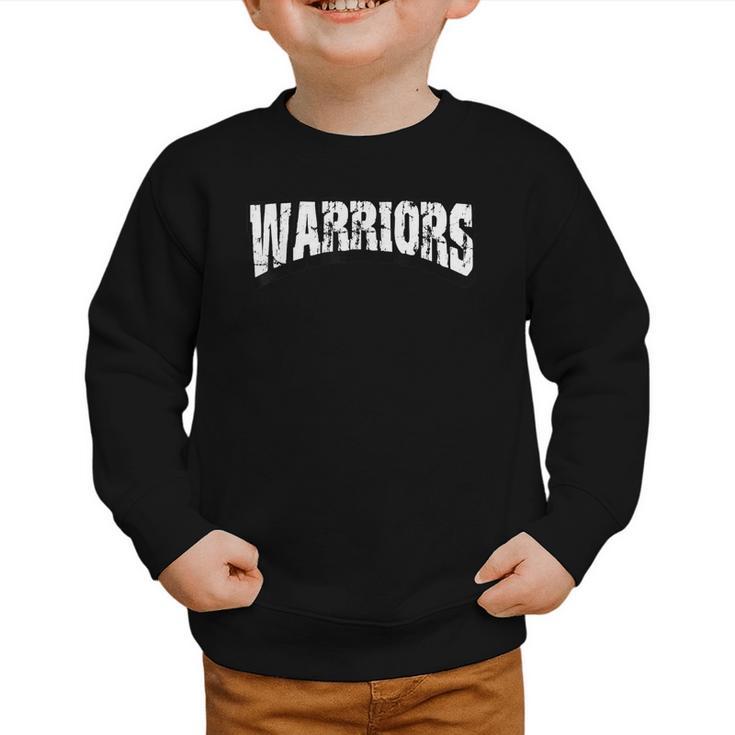 Warriors Back To School Spirit Graphic Toddler Sweatshirt