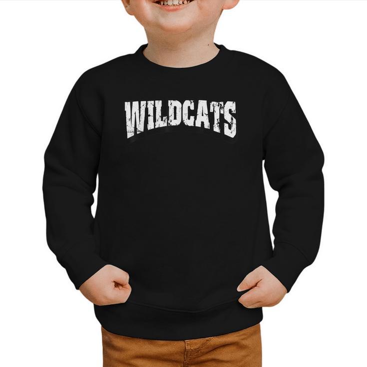 Wildcats Back To School Spirit Graphic Toddler Sweatshirt